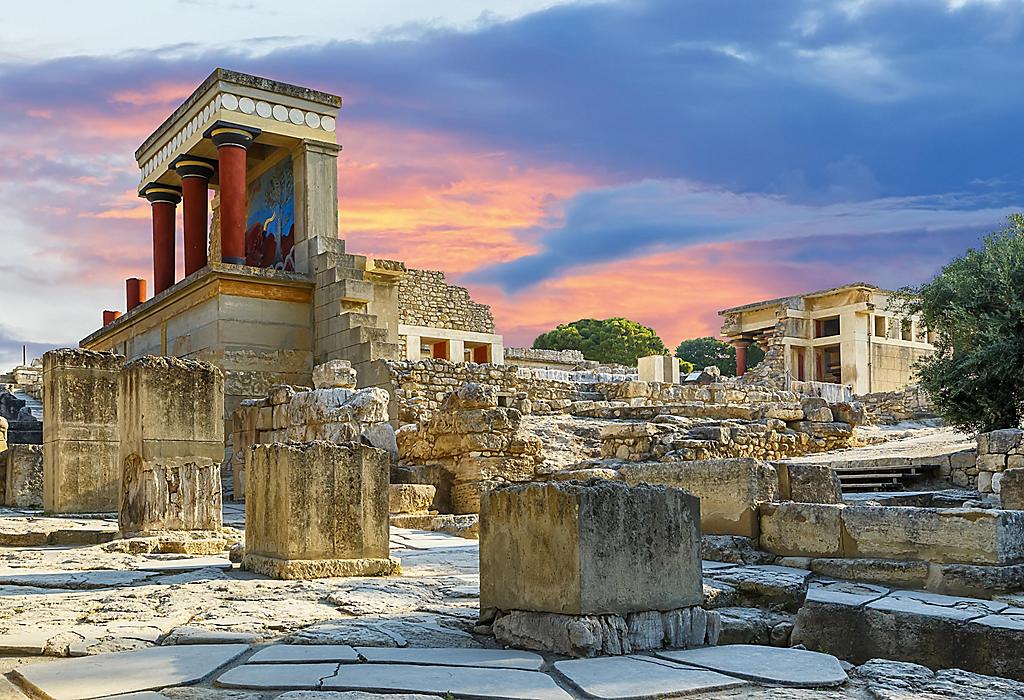 Griechische Inseln Archäologische Fundstätte