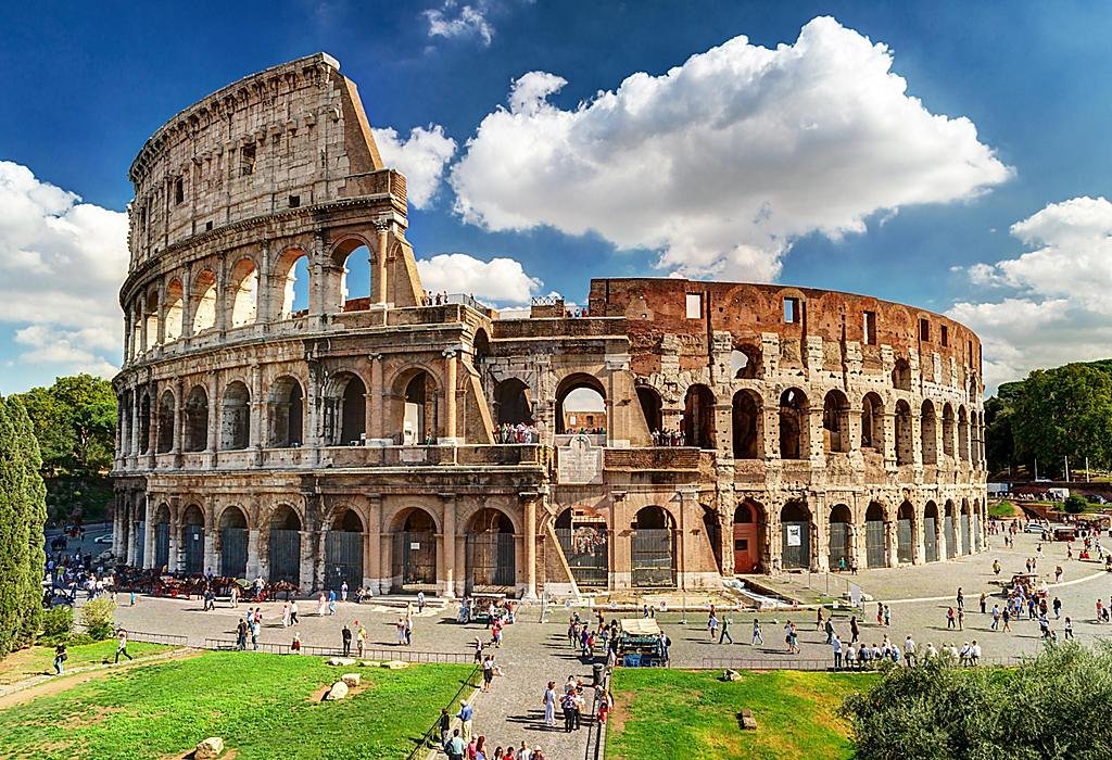 Colosseum i Roma i Italia