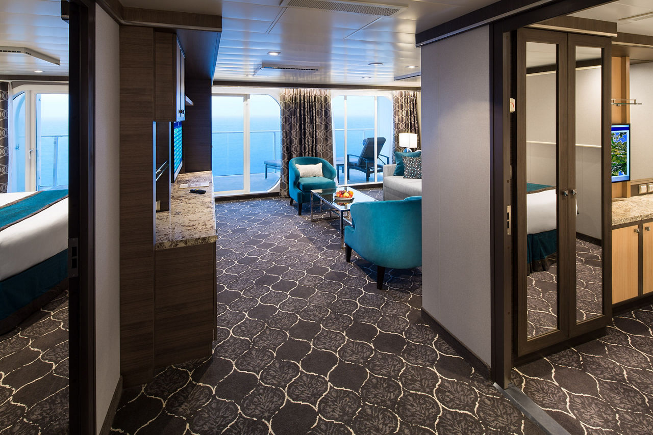 Image of Two-Bedroom Suite, sourced from: Royal Caribbean International https://rccl-h.assetsadobe.com/is/image/content/dam/royal/accommodations/harmony/hm-gt-suite-10644-living.jpg?$1040x520$