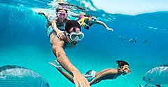 Perfect Day Island CocoCay Bahamas Snorkeling Family