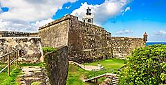 San Felipe del Morro Castle in Old San Juan, Puerto Rico