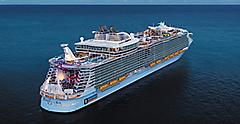 Harmony of the Seas, Aerial View, Bahamas and Caribbean Cruise Destinations