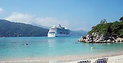 adventure of the seas labadee ship profile back water overview hero