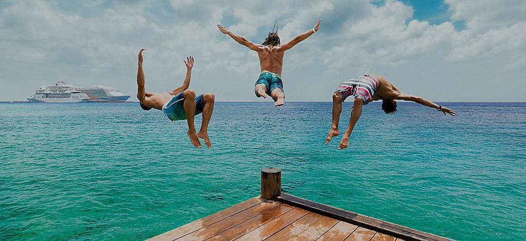 weekend-cruise-getaway-friends-jumping-fun.jpg