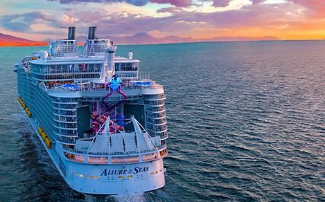 Recognized for its dazzling onboard entertainment, groundbreaking deck side neighborhoods, thrilling attractions and wanderlust-fueled itineraries, this award-winning Oasis Class favorite brings adventure to soaring new heights.