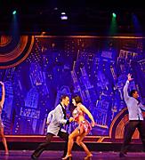 Dancers on stage during Rhythm and Rhyme Cruise Show on Grandeur of the Seas