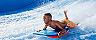 Symphony of the Seas Flowrider Boy Body Surfing