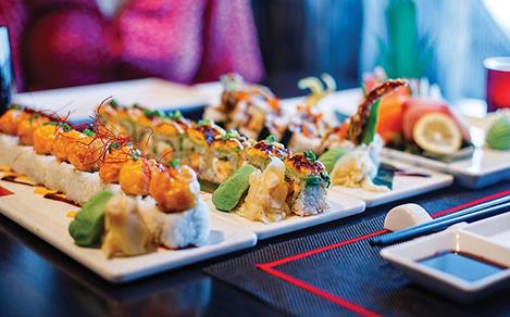 Sushi Roll Selection with Sashimi