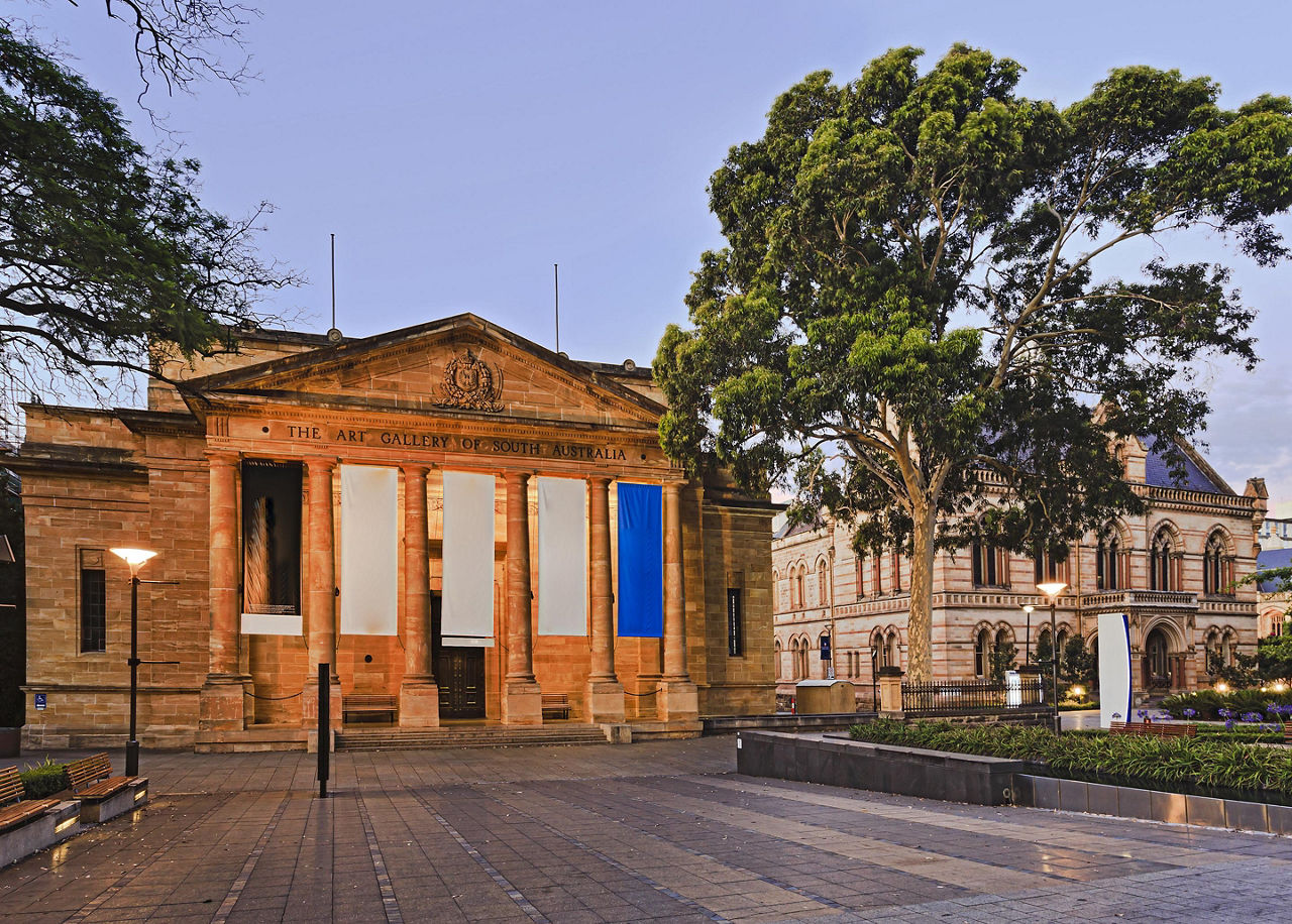 The Art Gallery of South Australia in Adelaide
