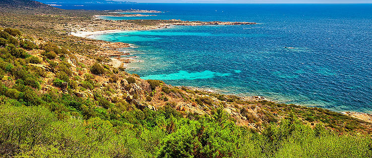 Picturesque Coastal View, Ajaccio, Corsica 