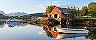 Alesund, Norway Red Fishing Hut