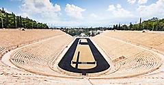 Panathenaic Stadium Daytime, Athens, Greece