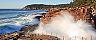 Bar Harbor, Maine Waves Crashing on Coast