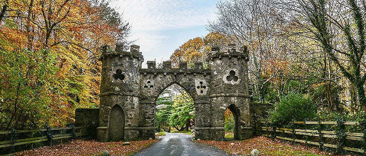 The Tollymore Park Gate in Belfast, Northern Ireland