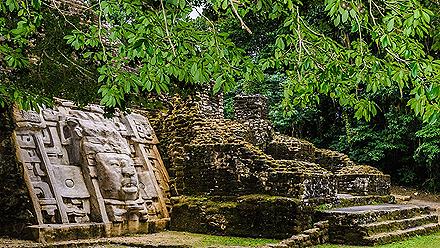 Caracol Mayan Ruins. Belize City. 