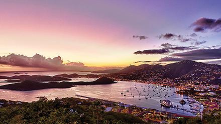 Harbor Sunset, Charlotte Amalie, St. Thomas