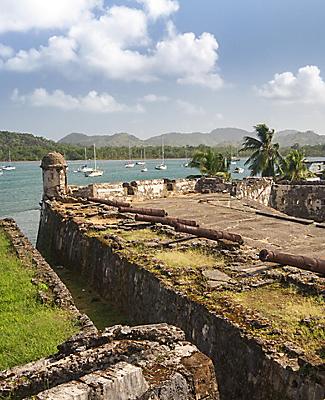 View of the Santiago Fortification in Panama