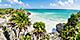 Cozumel, Mexico Tulum God Of Wind Temple Ruins Panoramic