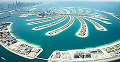 Dubai, United Arab Emirates, Artificial palm island