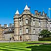The Holyrood Palace in Edinburgh, Scotland
