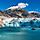 endicott arm dawes glacier icy snow cliffs icebergs