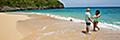 Jamaica Falmouth Couple Enjoying Beach Hero