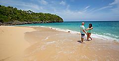 Couple Enjoying Beach, Jamaica Falmouth 