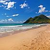 Le Diamont beach in Martinique, France