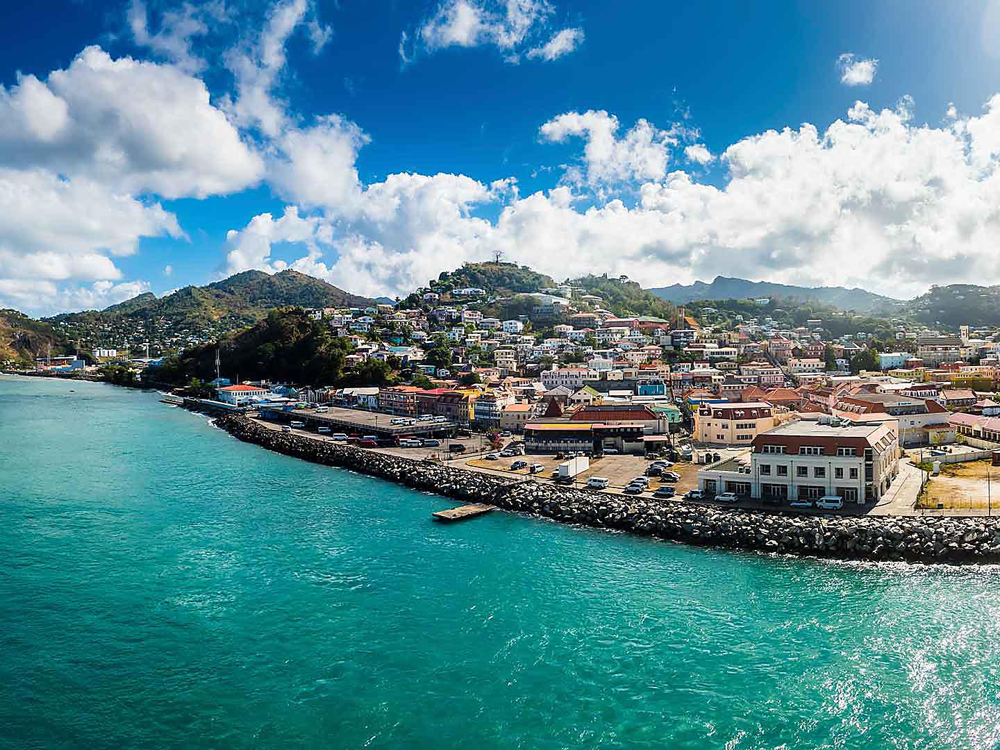 St. Georges, Grenada View of City