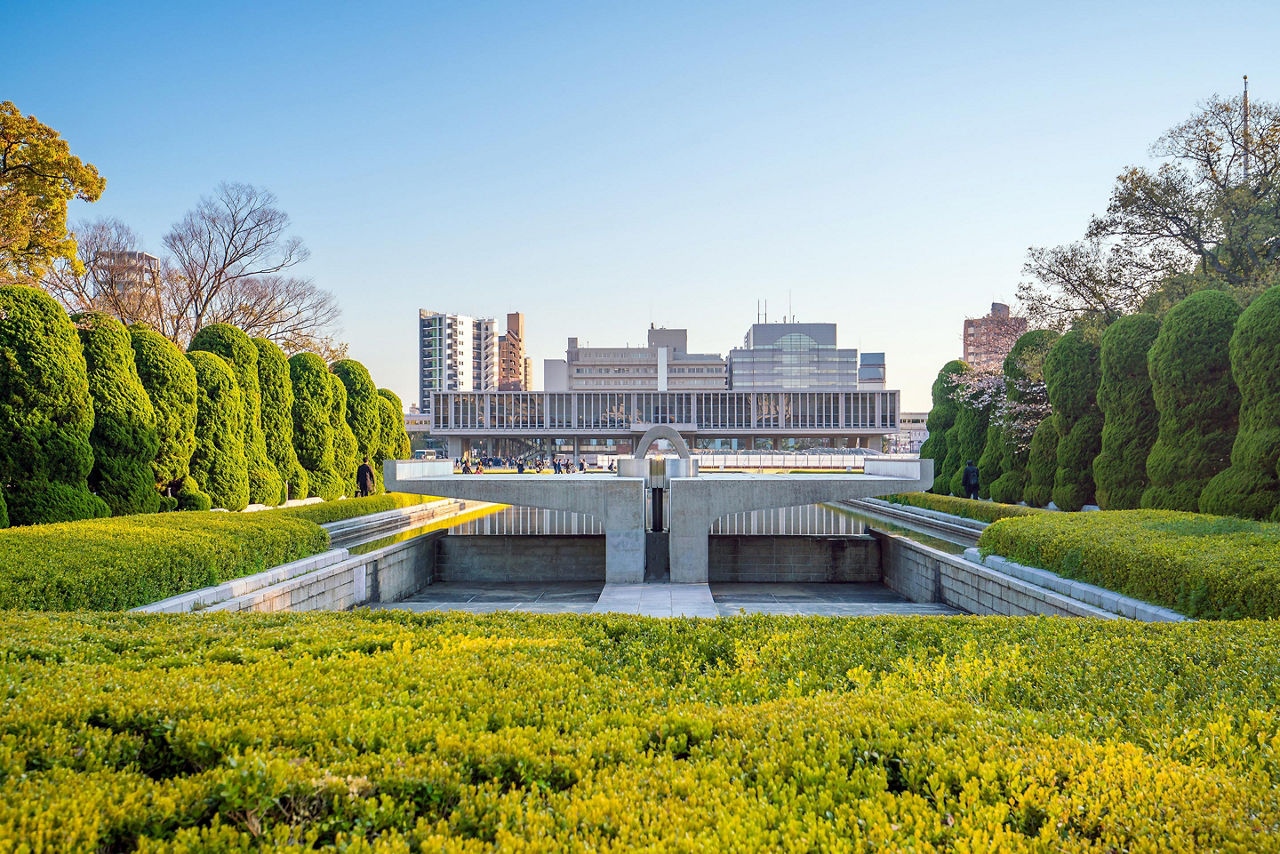 The Hiroshima Peace Memorial Museum in Japan