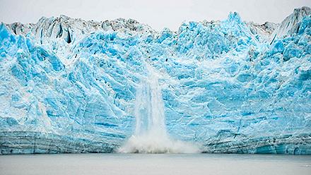 Iceberg Snow Glacier, Hubbard Glacier, Alaska