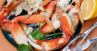 icy strait point alaska cuisine lobster crab lemon seafood