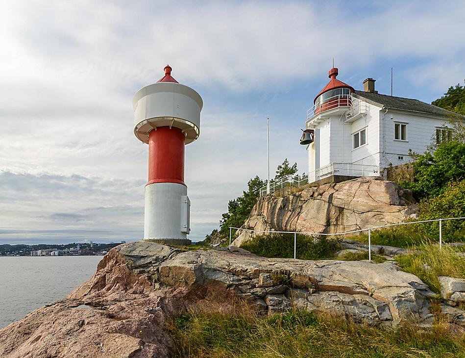 Kristiansand, Norway, Odderoya Lighthouse