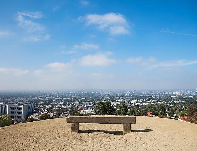 Los Angeles, California, View from Runyon Canyon Park