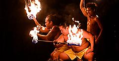 Hawaii Lahaina Drum of the Pacific Fire Performers