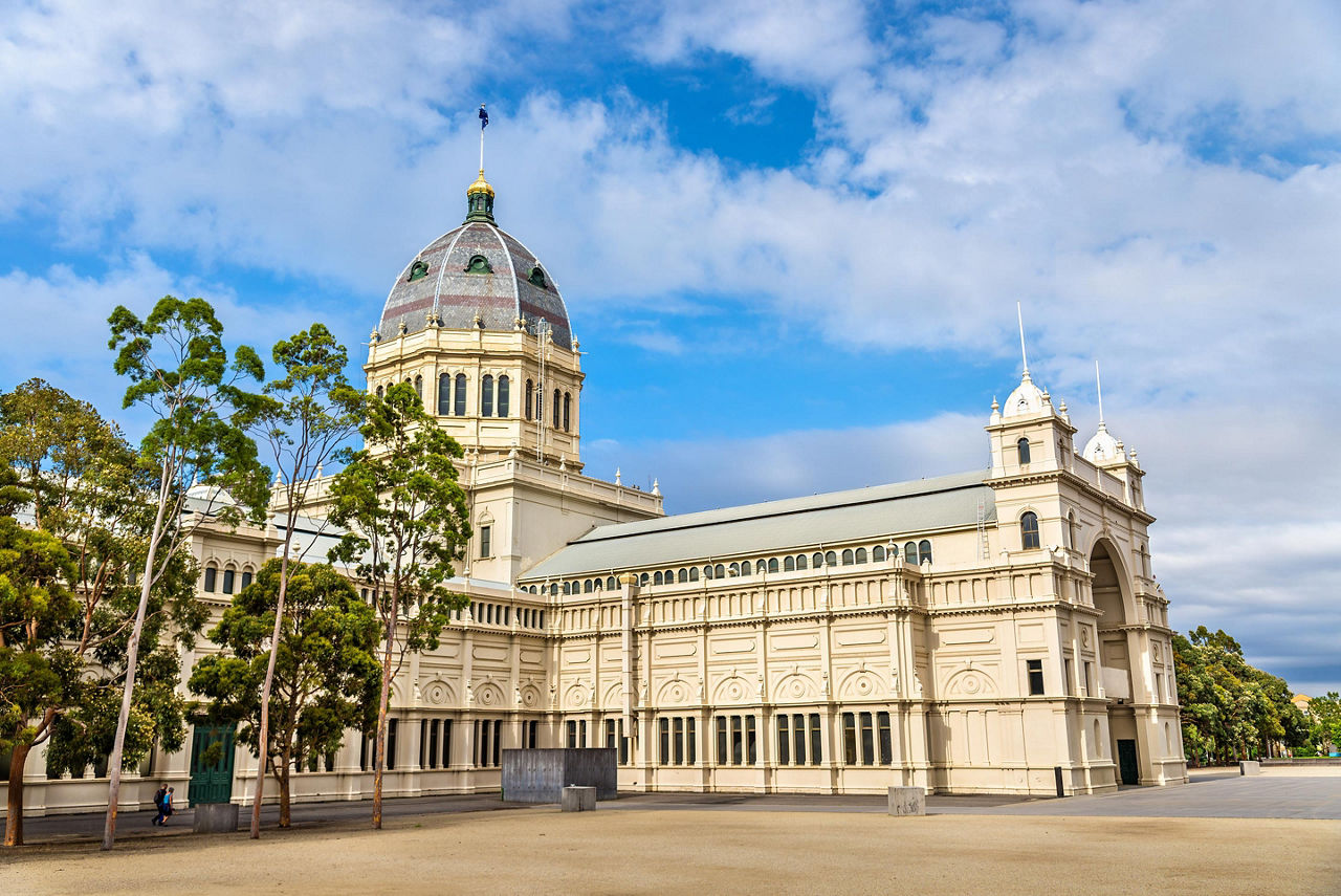 The Royal Exhibit Building in Melbourne, Australia