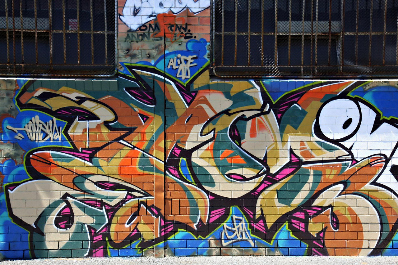 Street art in Melbourne, Australia