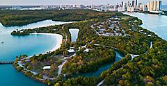 Oleta River State Park Aerial, Miami, Florida