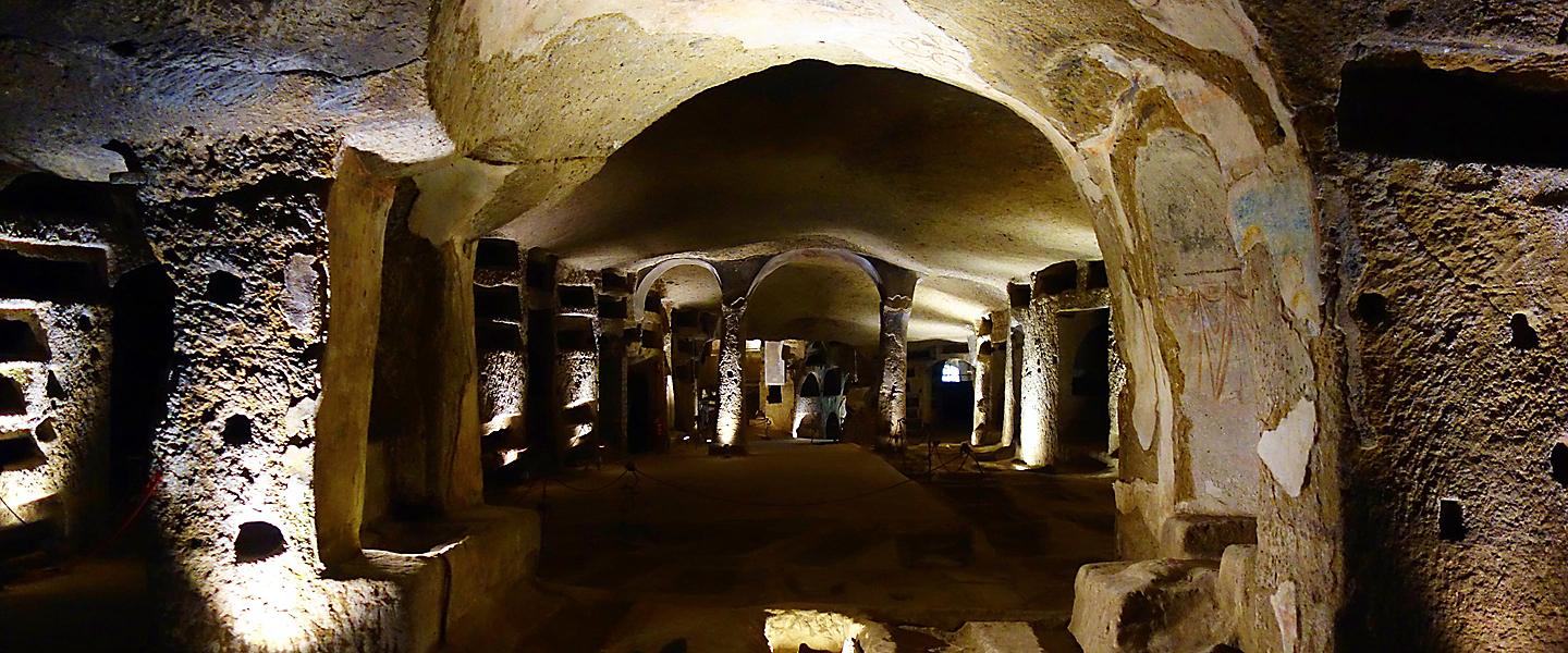 Naples - Capri, Italy, Catacombs of San Gennaro