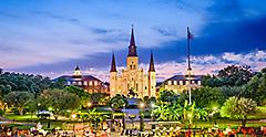 Jackson Square Saint Louis Cathedral, New Orleans, Louisiana