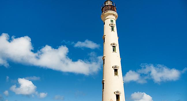 California Lighthouse Midday, Oranjestad, Aruba