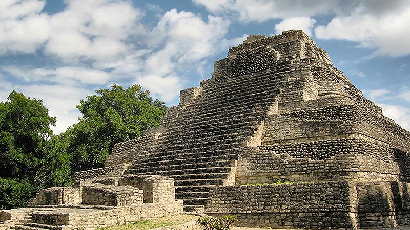 costa maya mexico chacchoben mayan ruins