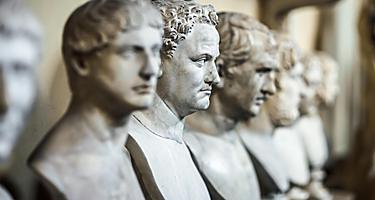 Statues in the Vatican Museum