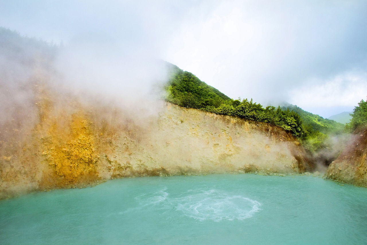 The Boiling Lake, Morne Trois Pitons National Park, Roseau, Dominica