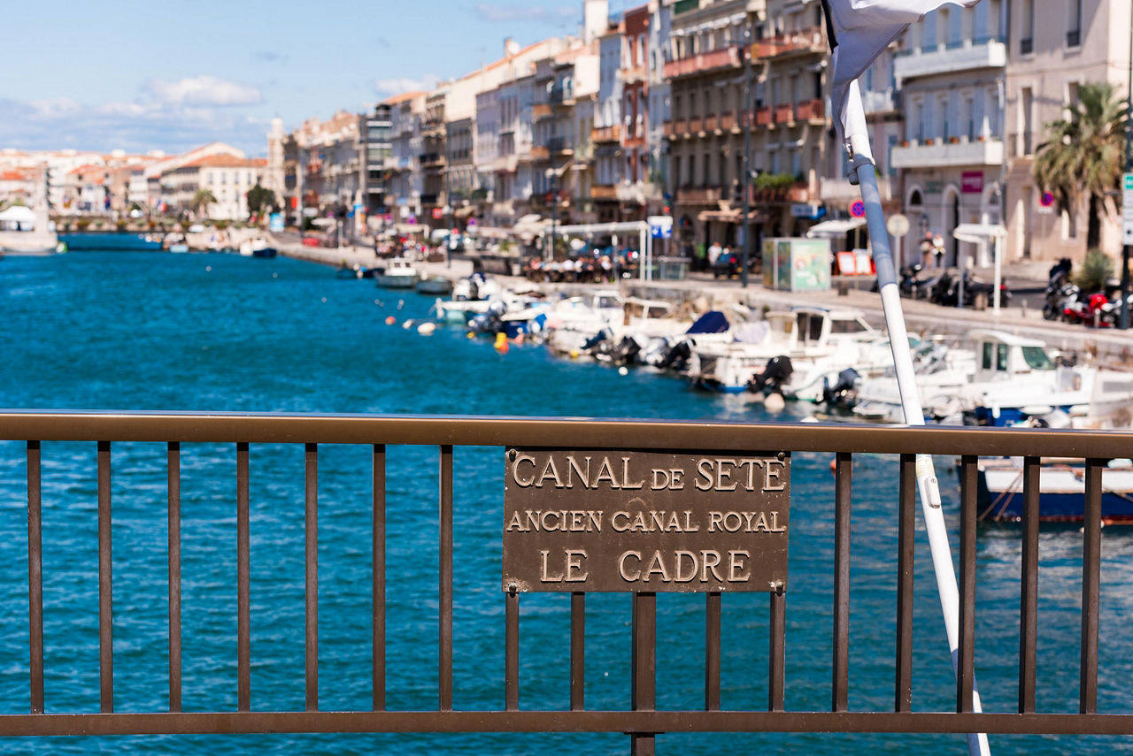 The Royal Canal in Sete, France