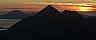 Volcano Mountain during Sunset, Sitka, Alaska