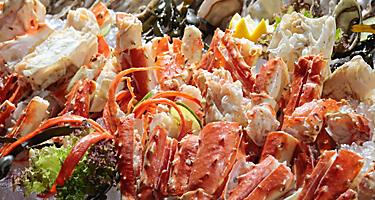Cuisine Crab Legs Seafood Shellfish, Skagway, Alaska