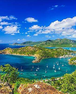 Sunny Day at Shirley Heights, The Lookout, St. John's, Antigua