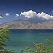 View of a volcano from Subic Bay, Philippines
