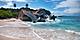 Rocks Beach Shore, Tortola, British Virgin Island 